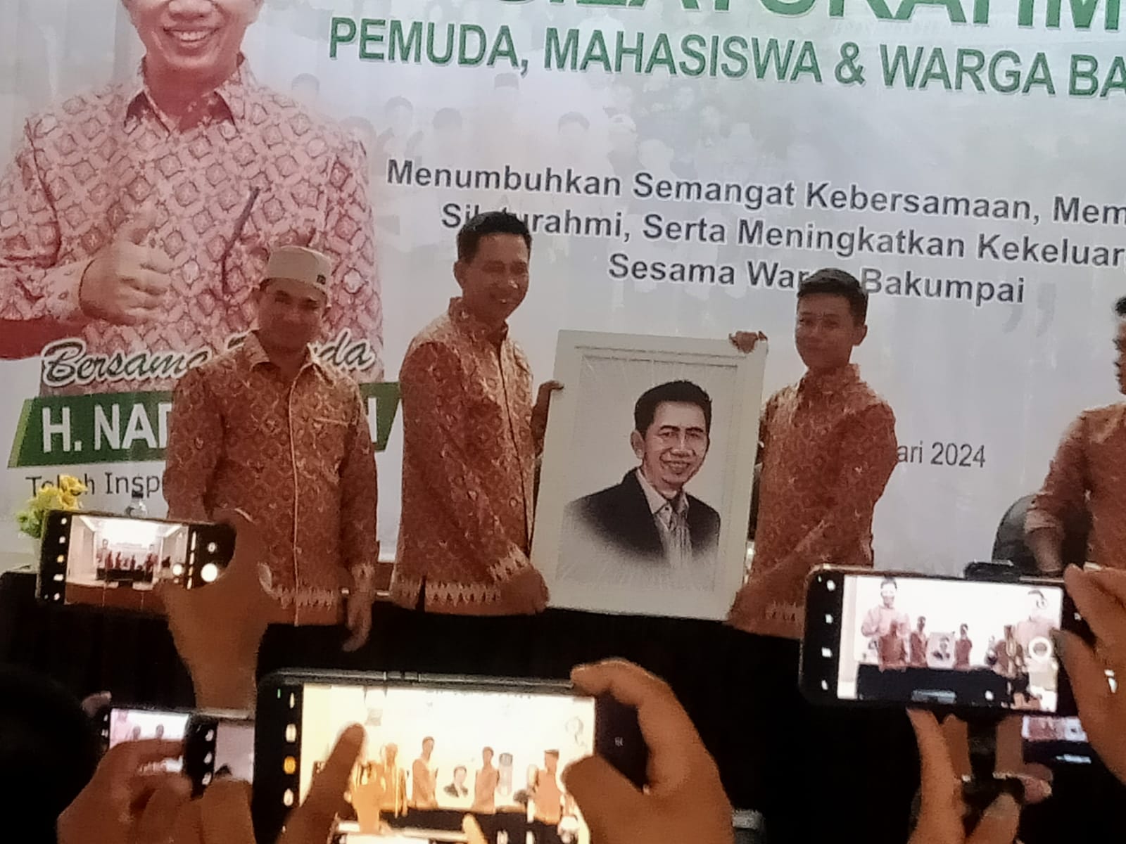 Nadalsyah Hadiri Silaturahmi Pemuda, Mahasiswa dan Warga Bakumpai Kalteng
