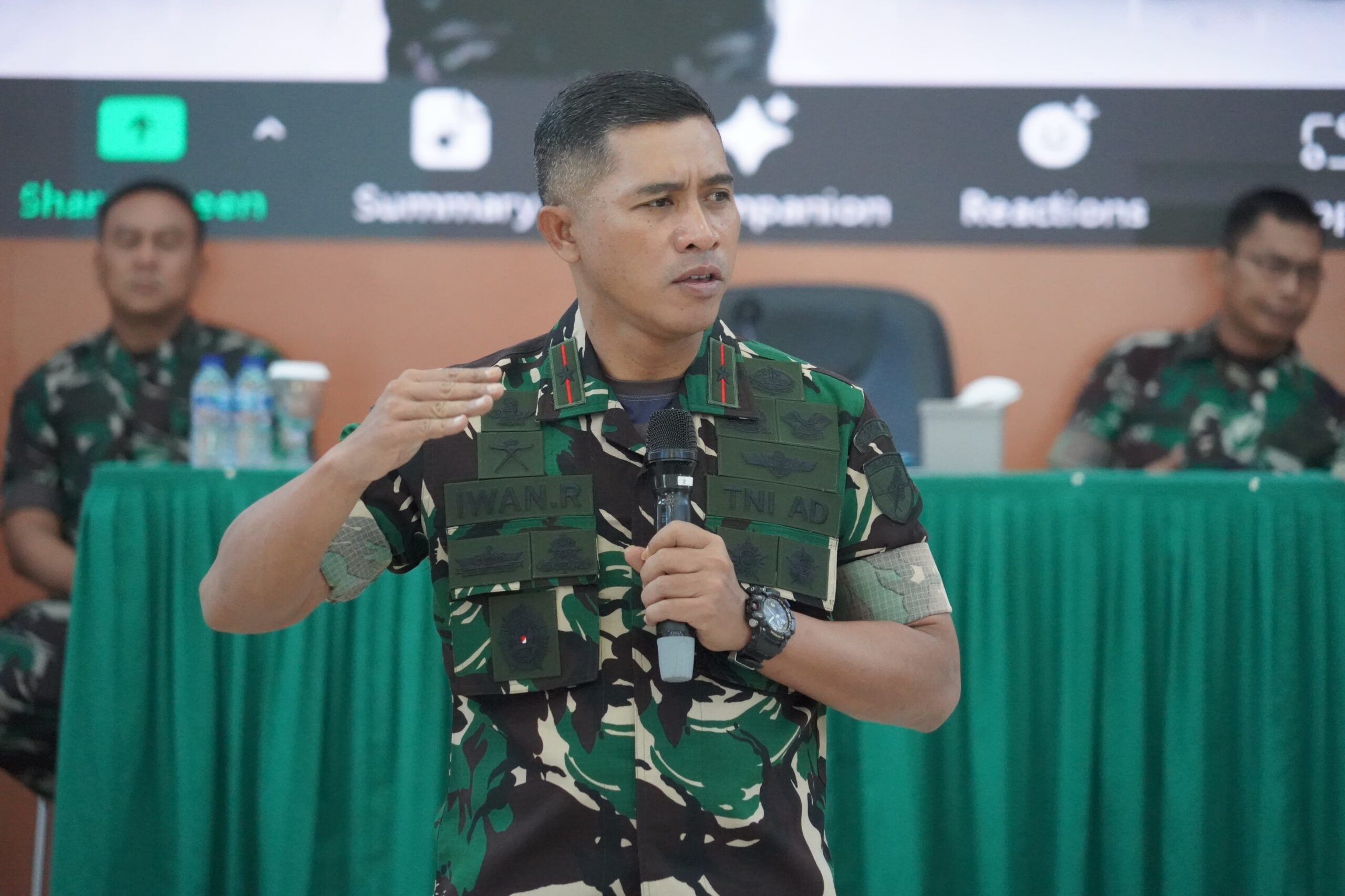 Danrem 102/Pjg Tekankan Netralitas TNI pada Pemilu 2024