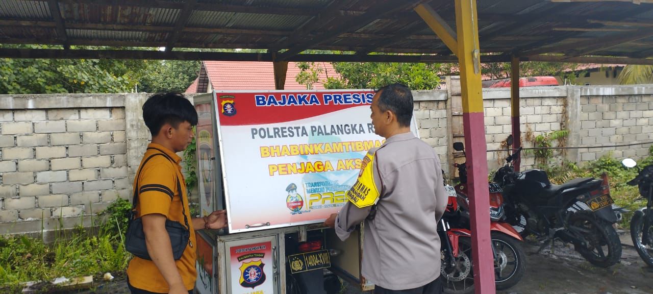 Polsek Sabangau Sediakan Motor Bajaka Presisi untuk Semua Lini Warga