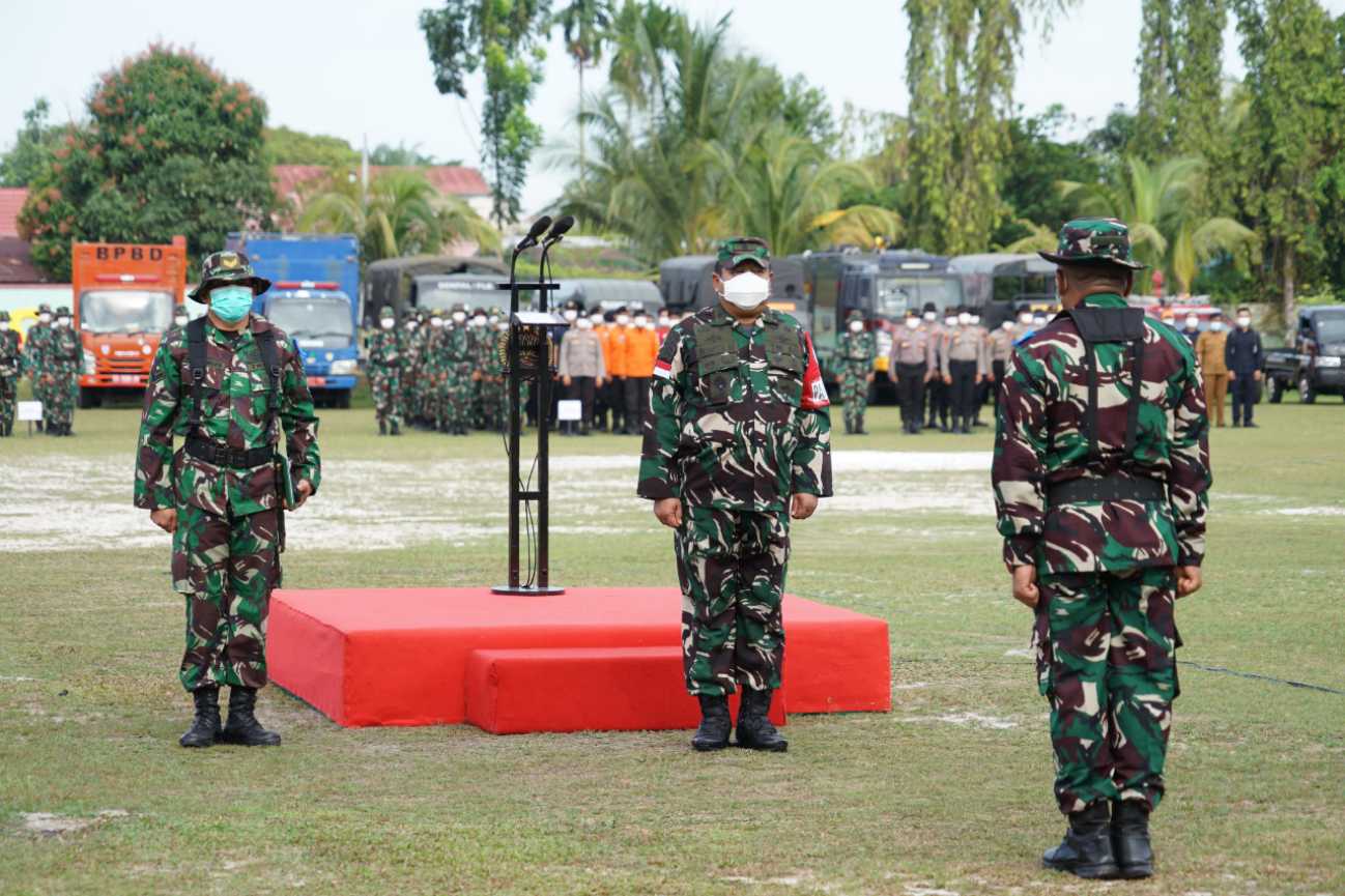 Latihan Lapangan Korem 102/Pjg “Gaharu Baseha 1” Resmi Dimulai 