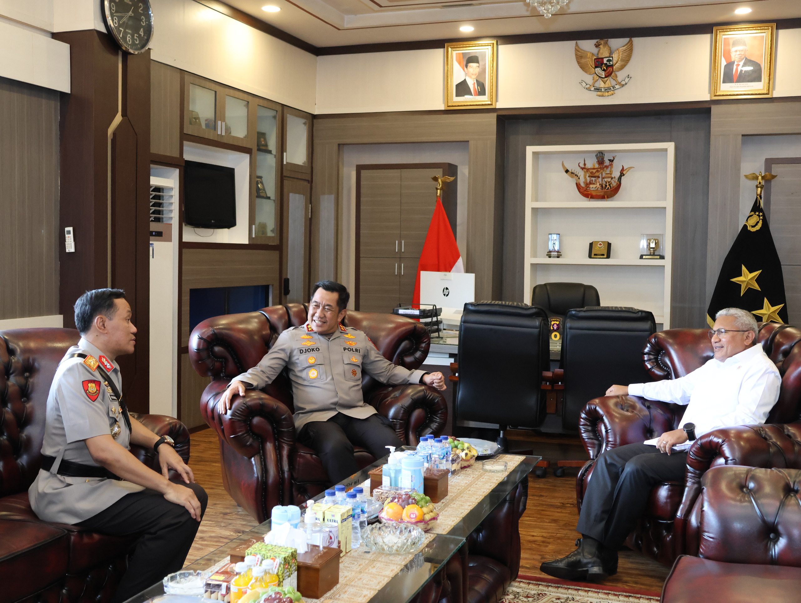 Perkuat Sinergi Dalam Pemberantasan Narkoba, Kapolda Kalteng Sambut Kunjungan Kepala BNN RI 