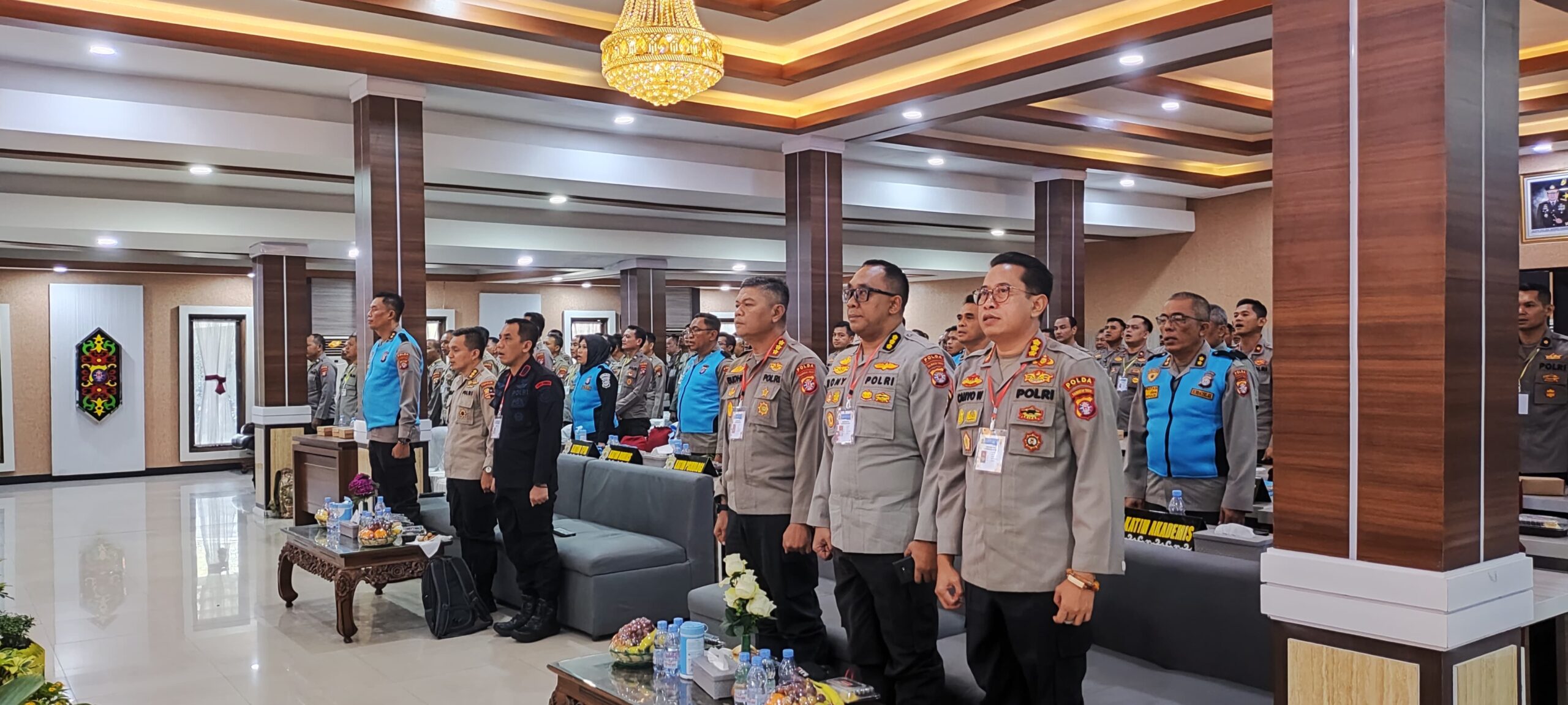 Diikuti 195 Peserta Seleksi, Polda Kalteng Gelar Pakta Integritas Dikbangum Terpadu 2024