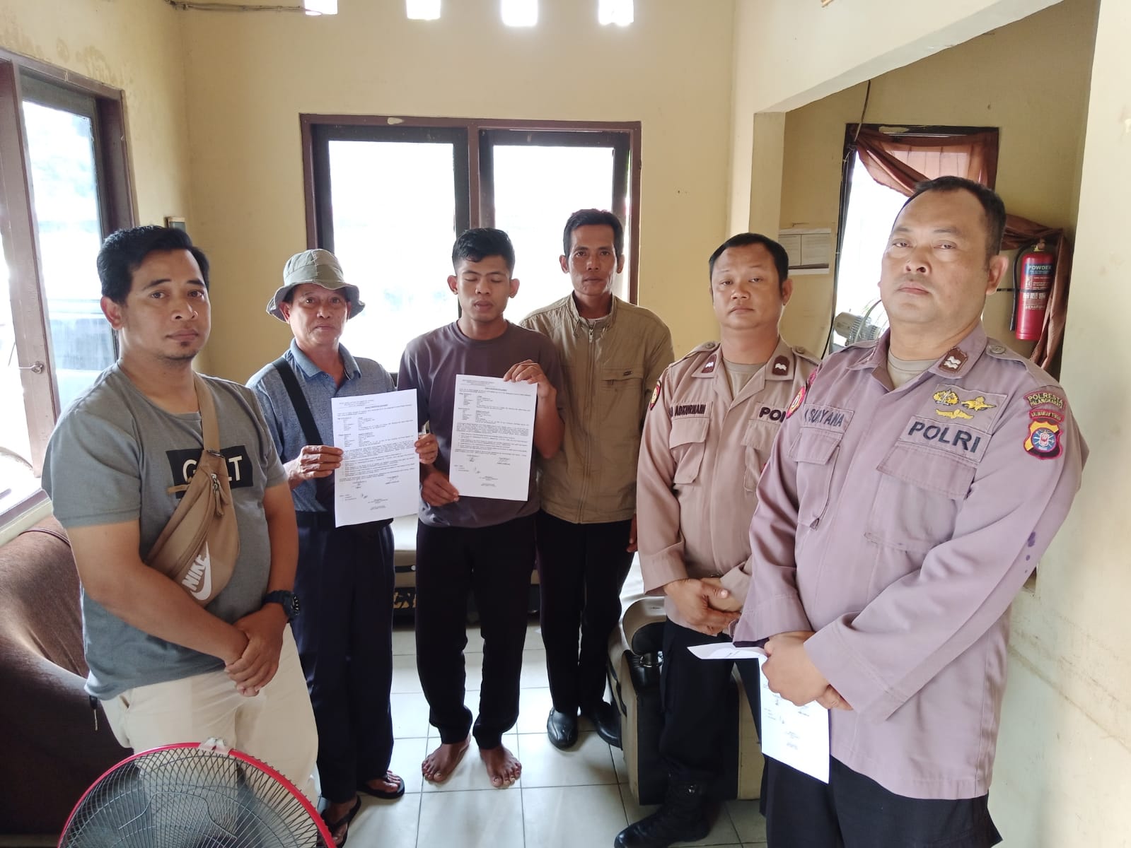 Dipercaya Masyarakat Jadi Mediator, Polsek Sebangau Selesaikan Secara Damai Kasus Laka Lantas 