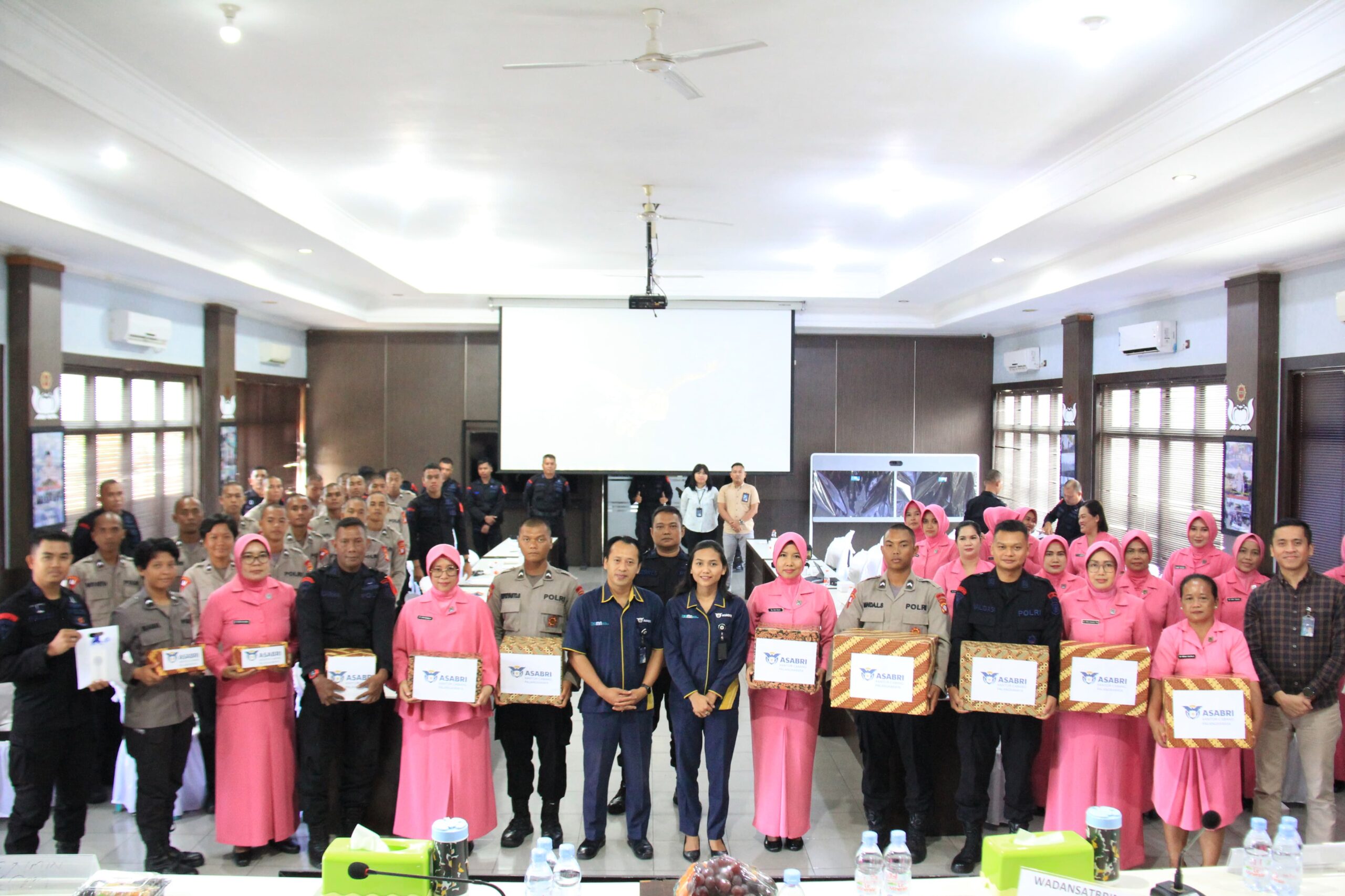 Satbrimob Polda Kalteng Gelar Sosialisasi Program ASABRI untuk Tingkatkan Pemahaman Personel
