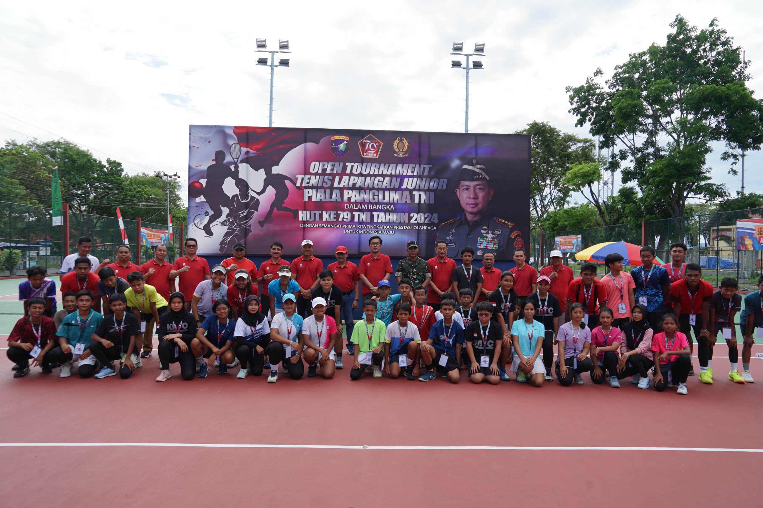 Danrem 102/Pjg Buka Open Turnamen Tenis Lapangan
