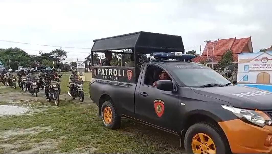 Maksimalkan Pengamanan Pilkada 2024, Polda Kalteng Gelar Latihan Sispamkota Bersama TNI