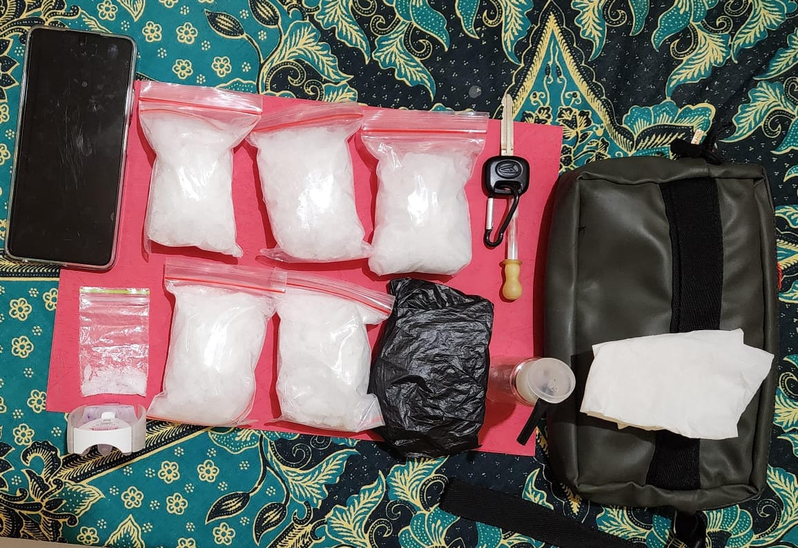 Bawa 514 gram Sabu Untuk Diedarkan di Wilayah Kaltim, Pria Asal Samarinda Berhasil Diamankan Ditresnarkoba Polda Kalteng Saat Melintasi Lamandau