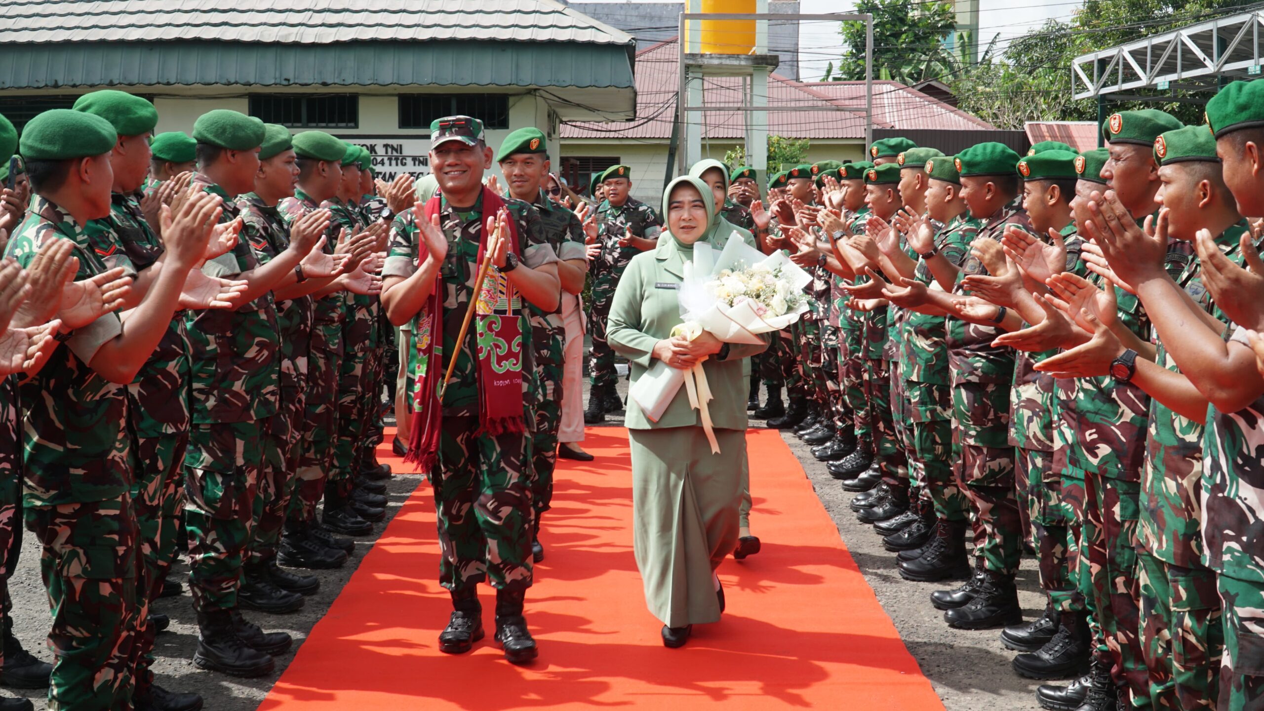 Danrem 102/Pjg Kunker ke Kodim 1011/Klk