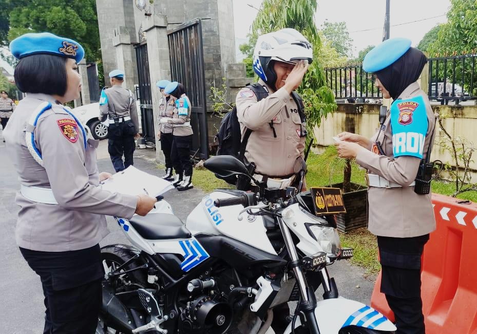 Jaga Profesionalitas, Bidpropam Polda Kalteng Gelar Gaktiblin Bagi Personel