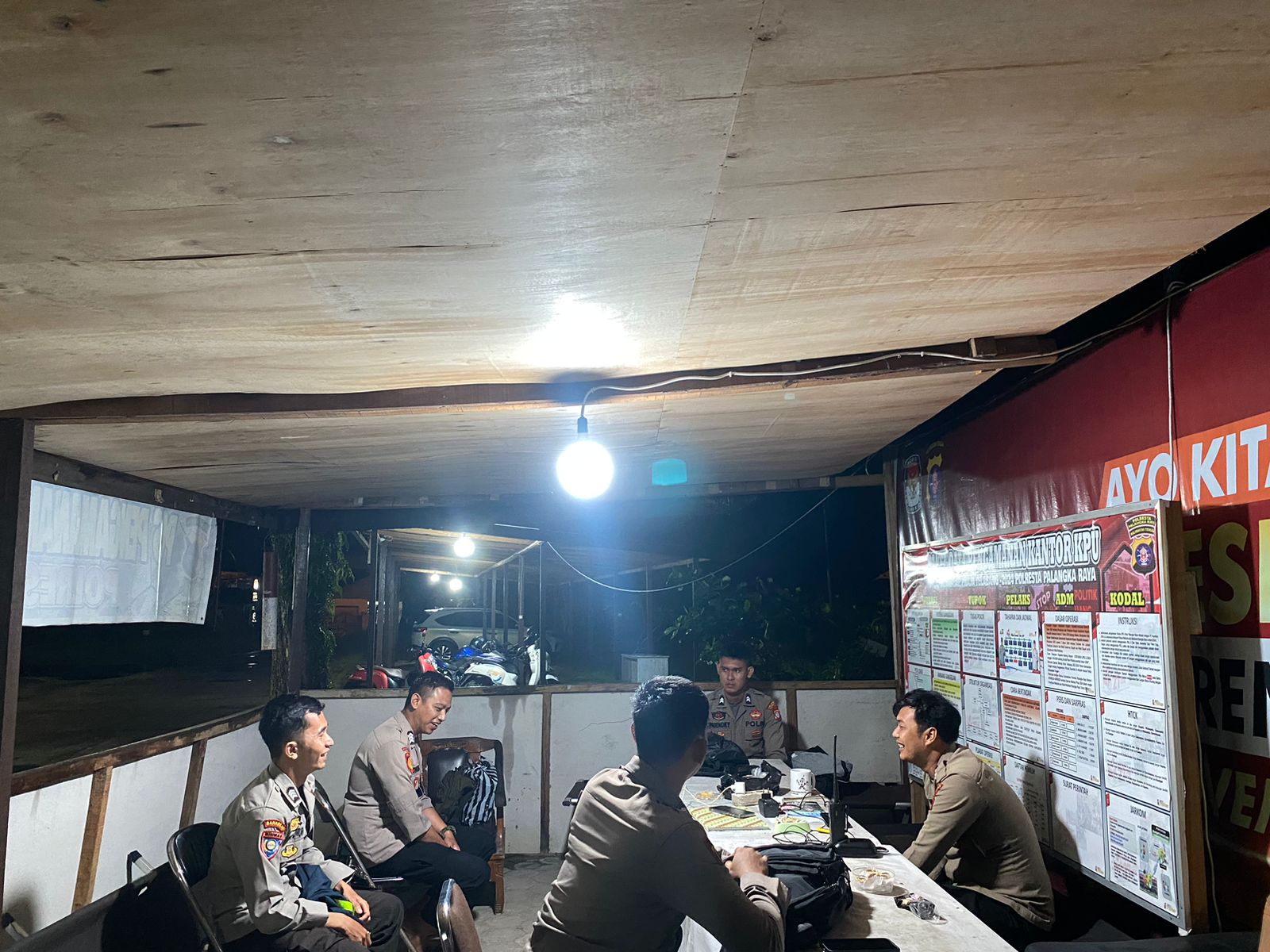 Dukung Kelancaran Proses Pemilu, Polresta Palangka Raya Perkuat Pengamanan di Kantor KPU