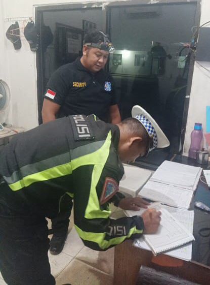 Satlantas Polresta Palangka Raya Edukasi Keselamatan Lalu Lintas ke SPBE