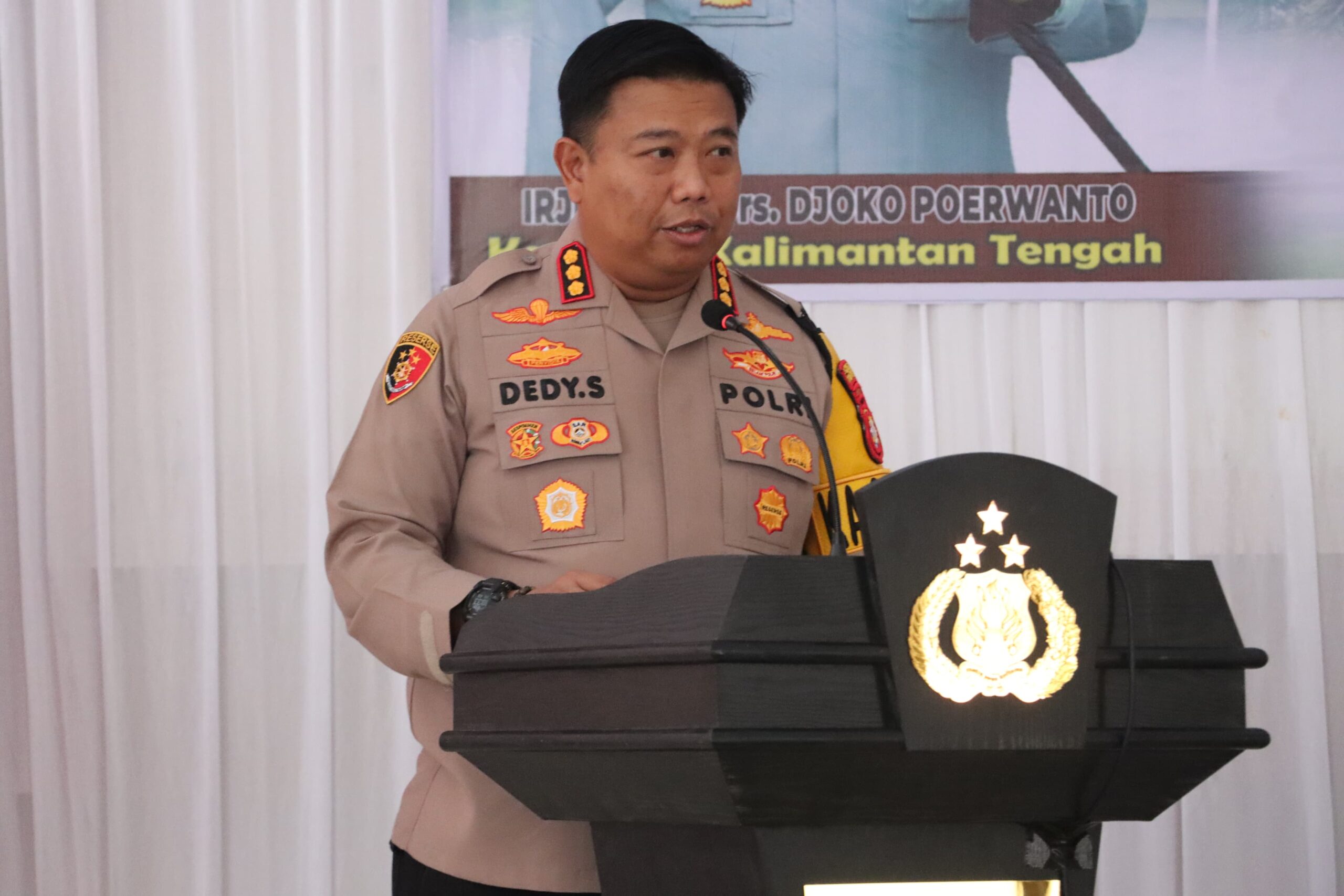 Terima Arahan Kapolda, Kapolresta Palangka Raya: Sebagai Bekal dan Pedoman Tugas Kita ke Depannya