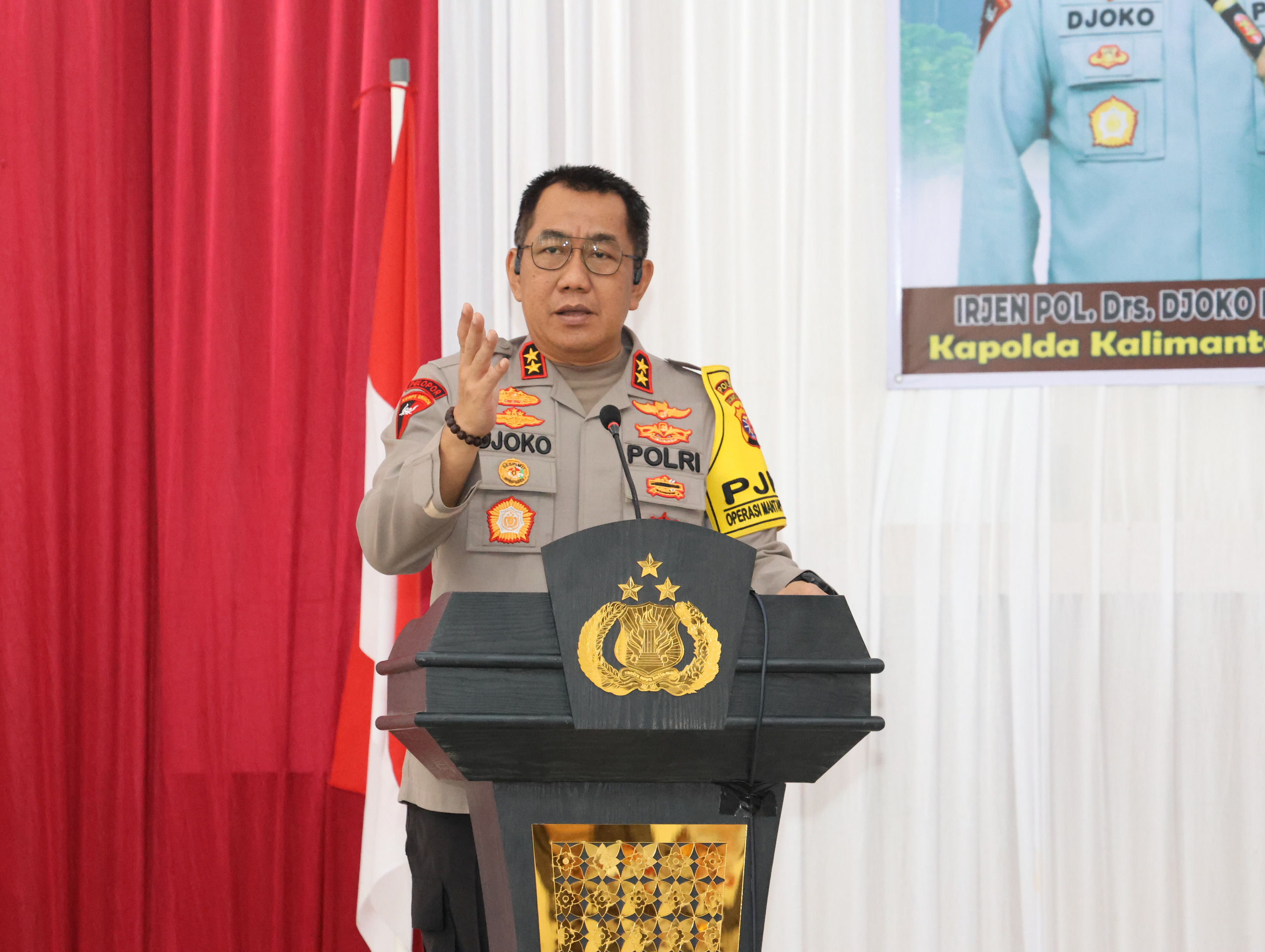 Arahan Bagi Pejuang Tangguh Polresta Palangka Raya, Kapolda Kalteng Tekankan Komunikasi dan Integritas dalam Pelaksanaan Tugas