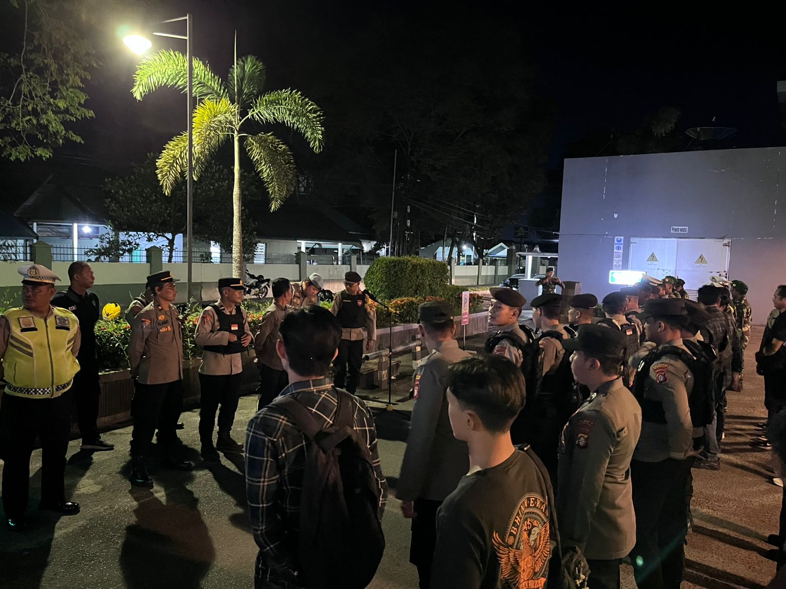 Personel Polresta Palangka Raya Gelar Apel Kesiapan Pam Rapat Pleno Hasil Pilkada