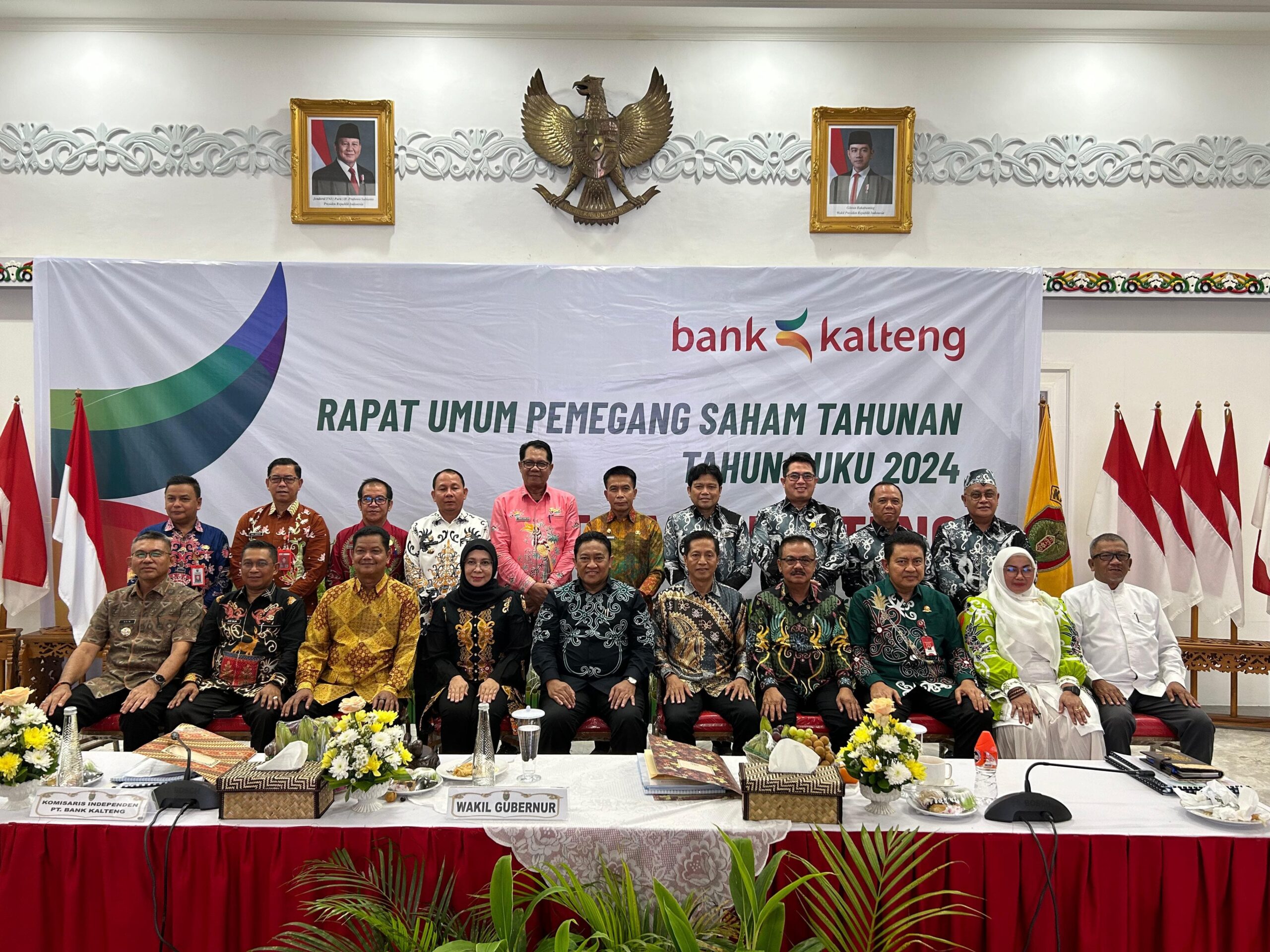 RUPS Tahunan PT Bank Kalteng 2025: Laporan Keuangan 2024 Tunjukkan Pertumbuhan Positif, Dividen 25% Disepakati”