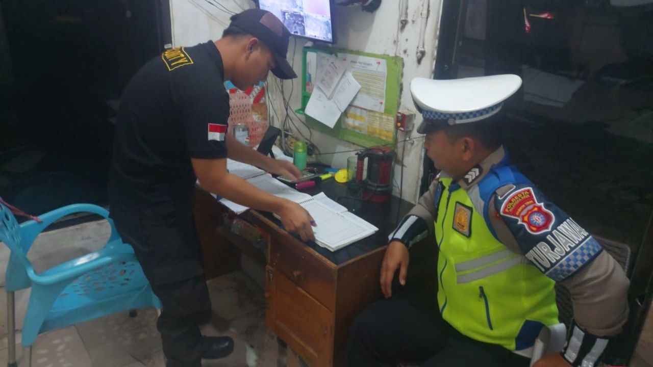 Satlantas Polresta Palangka Raya Sambangi SPBE Cegah Pelanggar Rambu