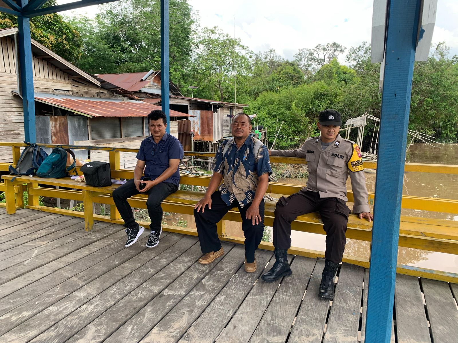 DDS di Bukit Sua, Anggota Polsek Rakumpit Sebarkan Nomor Pengaduan