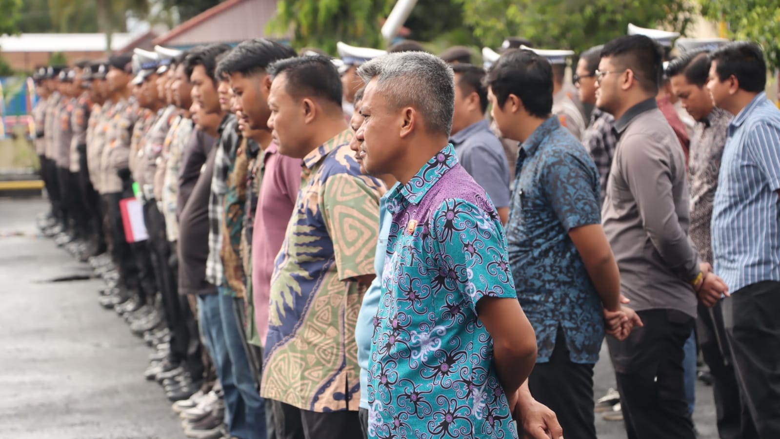Persiapkan Pelaksanaan Tugas, Polresta Palangka Raya Gelar Apel Pagi di Markas Komando