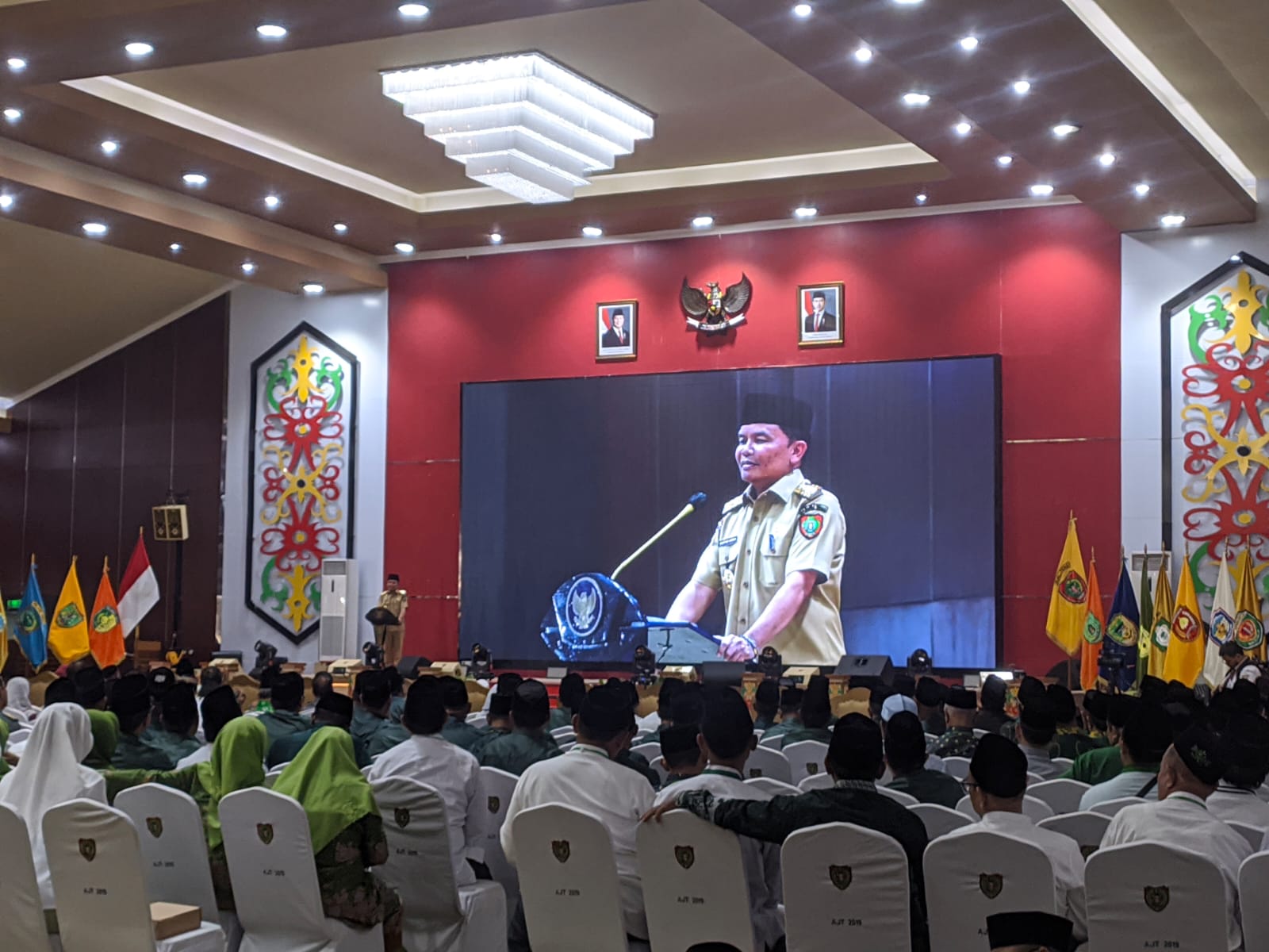 Agustiar Sabran Tegaskan Spirit Huma Betang di Momen Halalbihalal Kebangsaan Kalteng