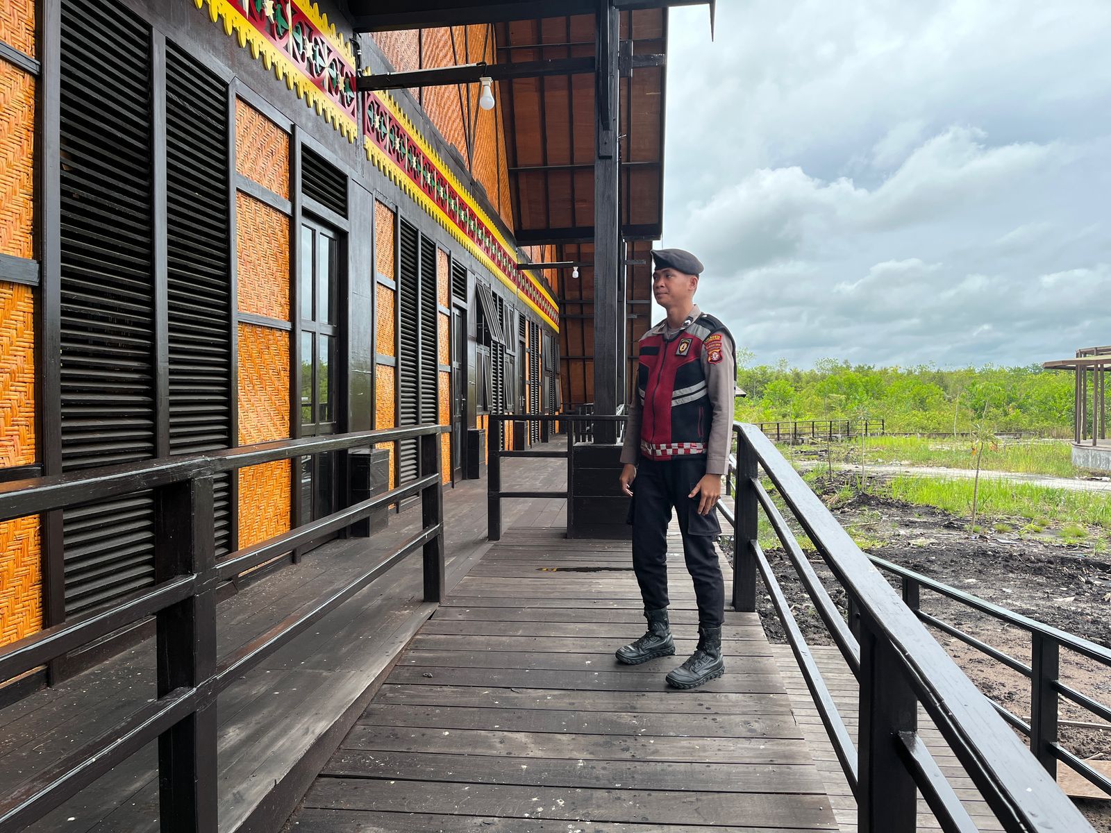 Personel Satsamapta Polresta Palangka Raya Gelar Patroli Dialogis di SD Alam Kemala Bhayangkari