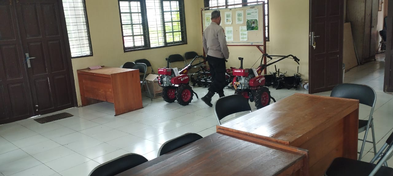 Polsek Sabangau Pererat Sinergi, Kanitbinmas Sambangi Balai Penyuluhan Pertanian Kota Palangka Raya