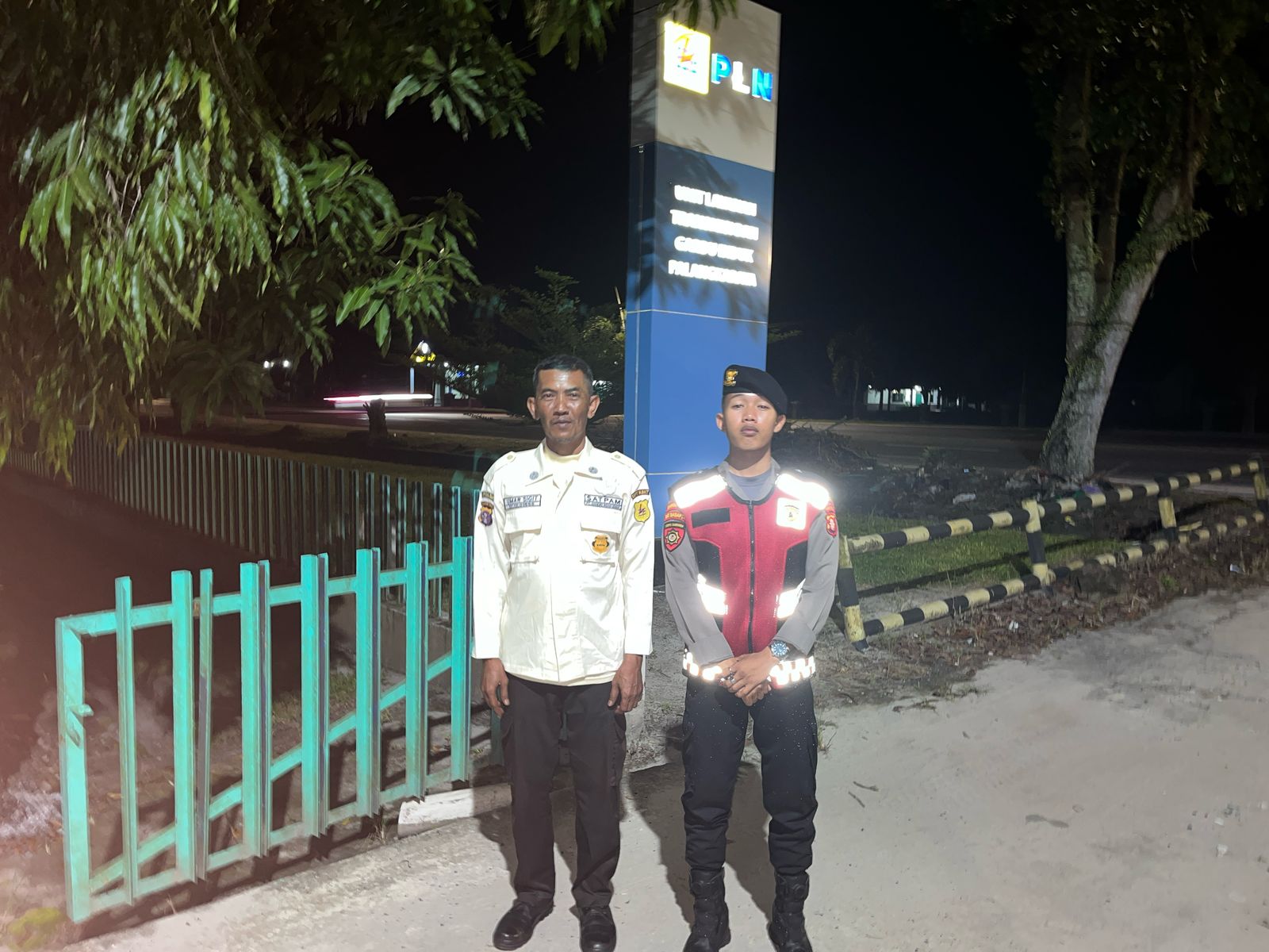 Demi keamanan, Patroli Satsamapta Polresta Palangka Raya ke kantor PLN Unit Tjilik Riwut