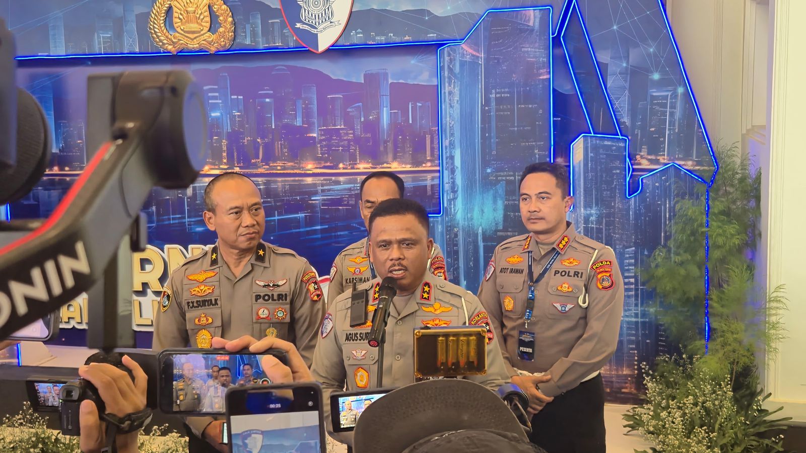 Kapolri Buka Rakernis Korlantas 2025: Dorong Transformasi Digital dan Penegakan Keselamatan Lalu Lintas