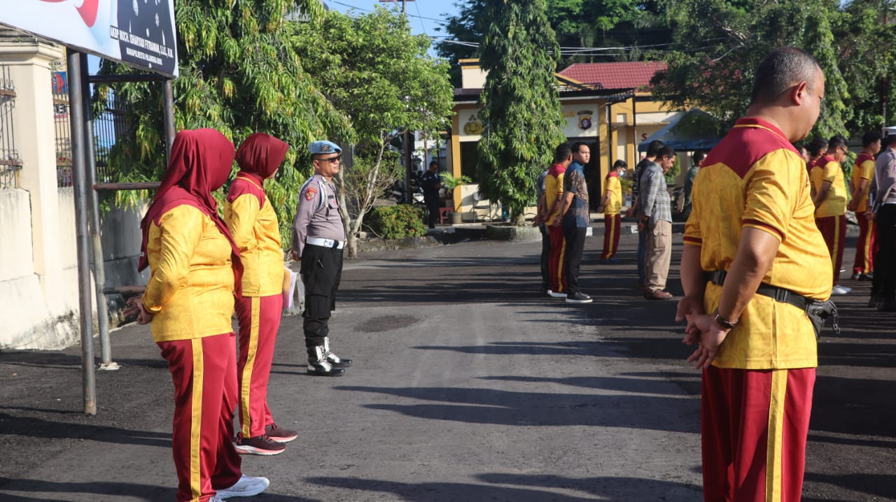 Sambut Hari Bhayangkara, Kabag SDM Polresta Palangka Raya Tekankan Larangan Keras terhadap Pelanggaran Disiplin