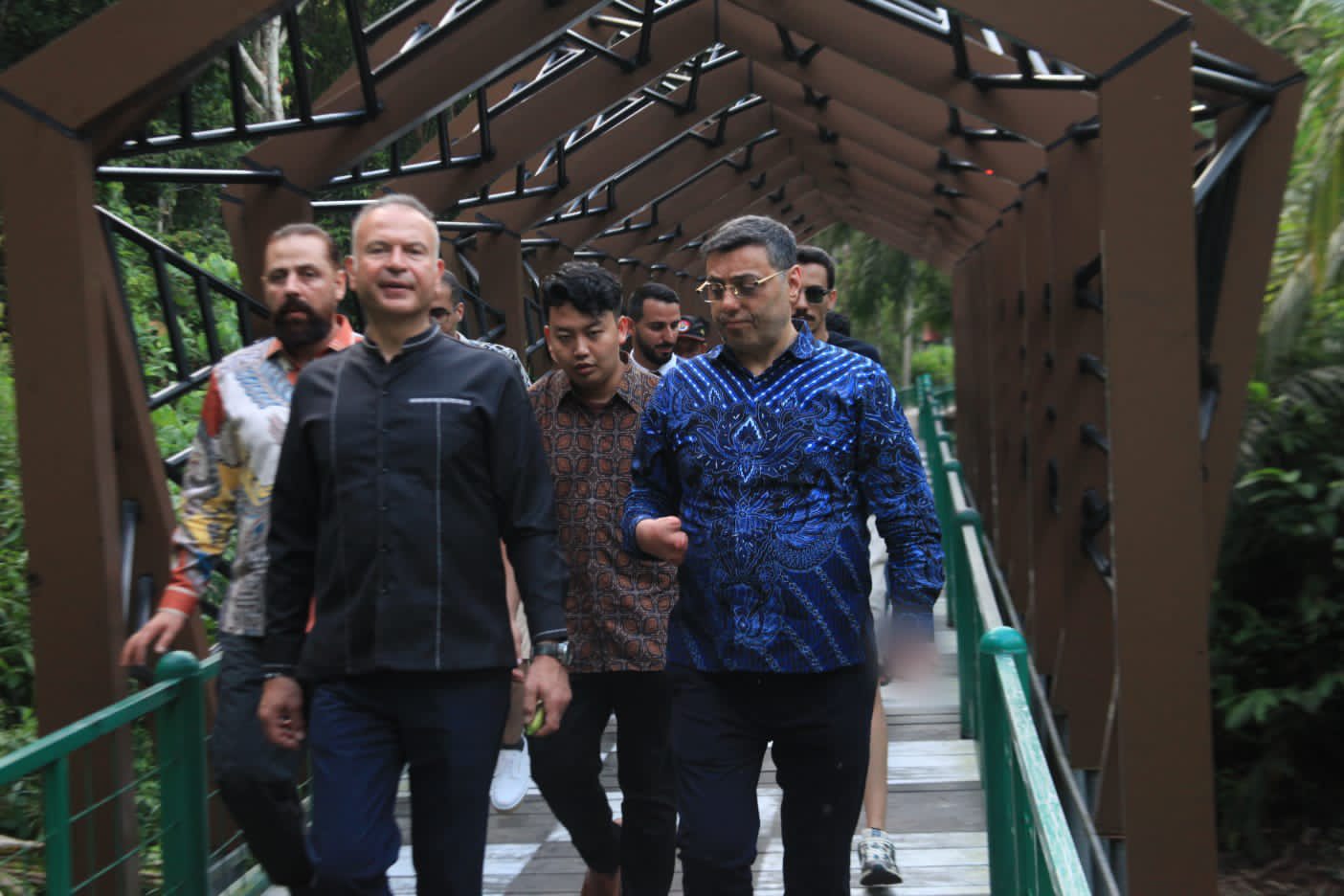 Hutan Kota Nyaru Menteng Jadi Destinasi Pilihan Delegasi Turki di Kalteng