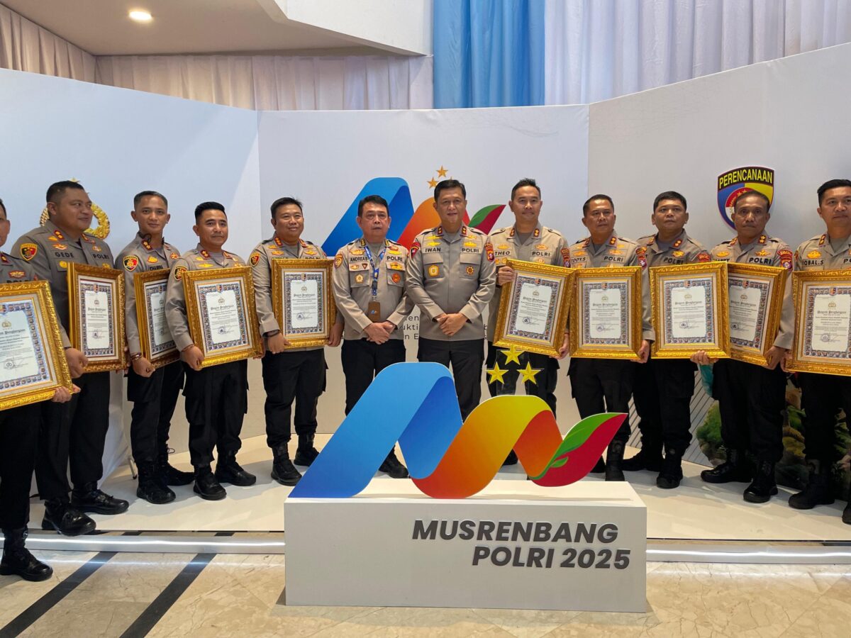 Rumkit Bhayangkara dan 11 Satwil Jajaran Polda Kalteng Sabet Penghargaan dari Kemenpan RB
