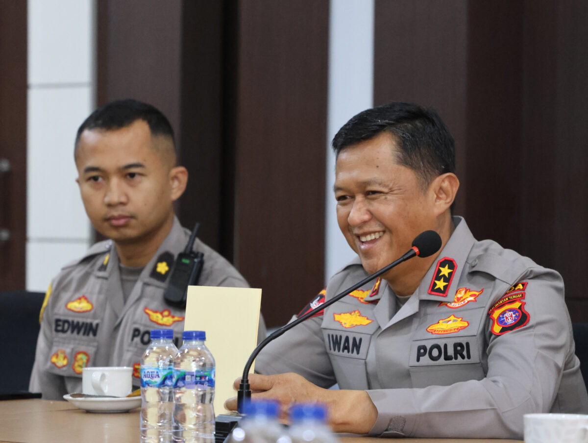 Perkuat Kemitraan, Kapolda Kalteng Terima Audiensi Pemuda Katolik Cabang Palangka Raya