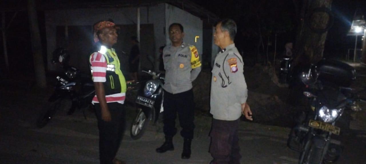 Polsek Sabangau Hadiri Acara Syukuran Bulan Suro dan Penggalangan Dana Musholla Nurul Huda