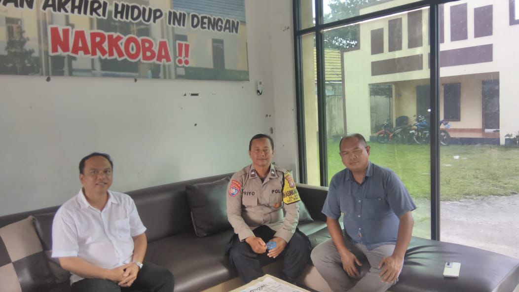 Bhabinkamtibmas Kelurahan Marang Sambangi Yayasan Rehabilitasi Narkoba Galilea