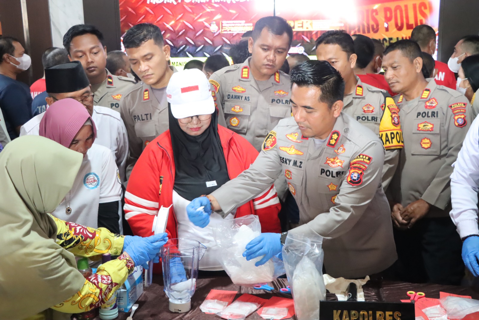 Hasil Ops Antik 2025, Polres Kotim Berhasil Amankan 2,7 Kg Sabu dari 34 Tersangka ‎