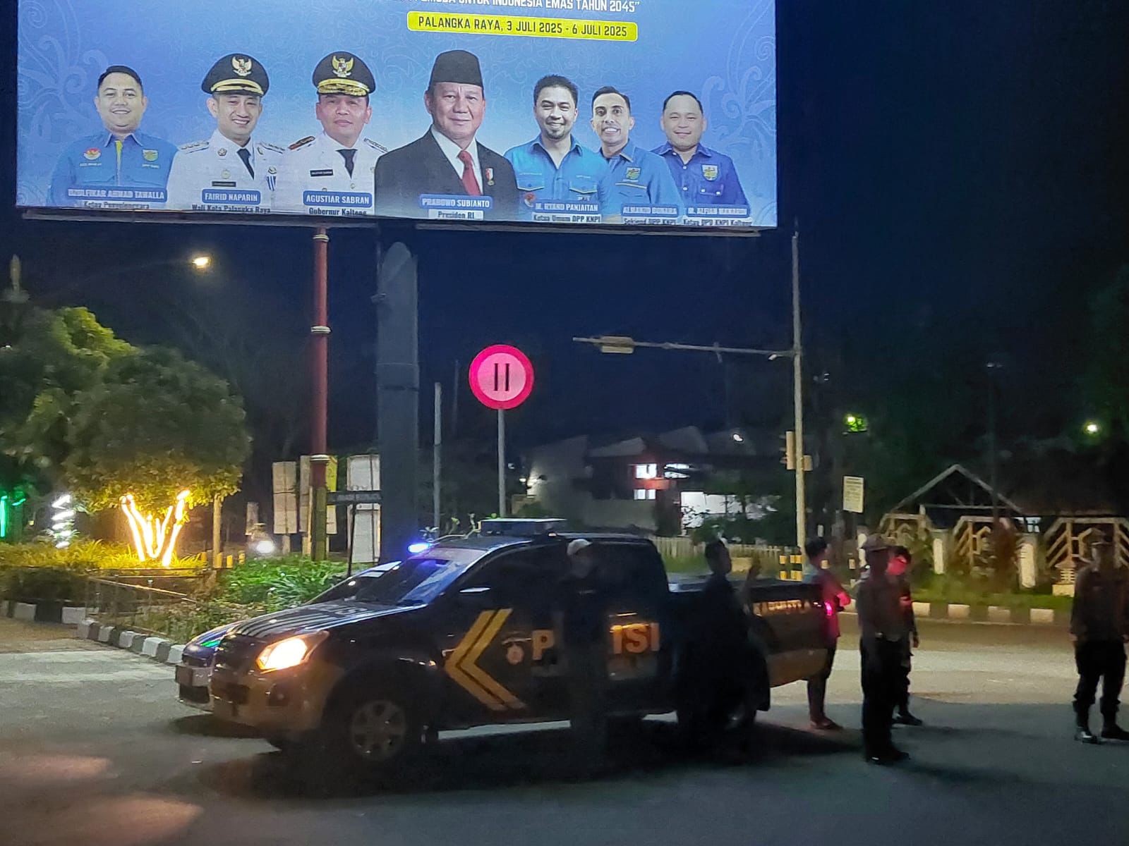 Polresta Palangka Raya Gelar Apel Kesiapan Patroli Harkamtibmas Malam Hari