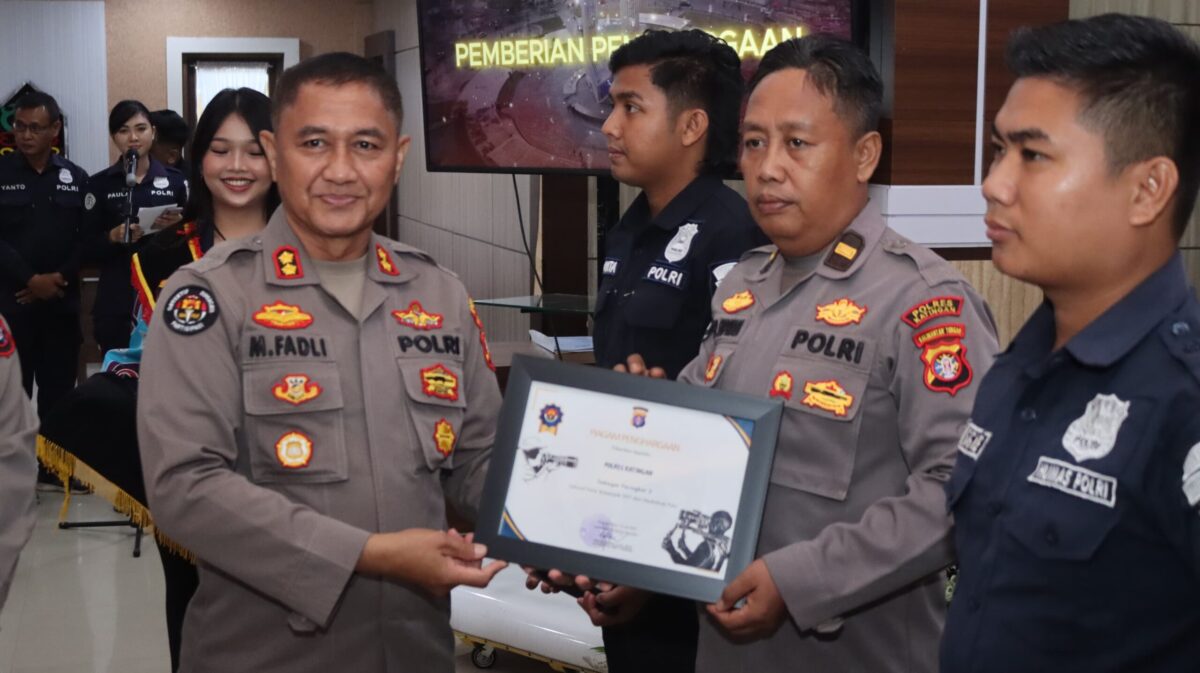 Rakernis Bidhumas Polda Kalteng: Polres Katingan Raih Penghargaan Terbaik 2
