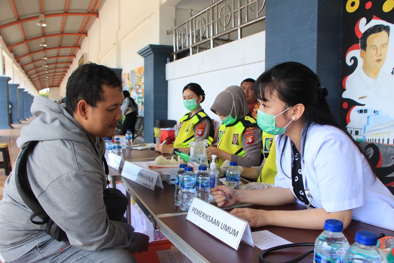 Sinergi Kesehatan Dan Keselamatan, Rumkit Bhayangkara Layani Kesehatan Masyarakat Saat Operasi Patuh Telabang