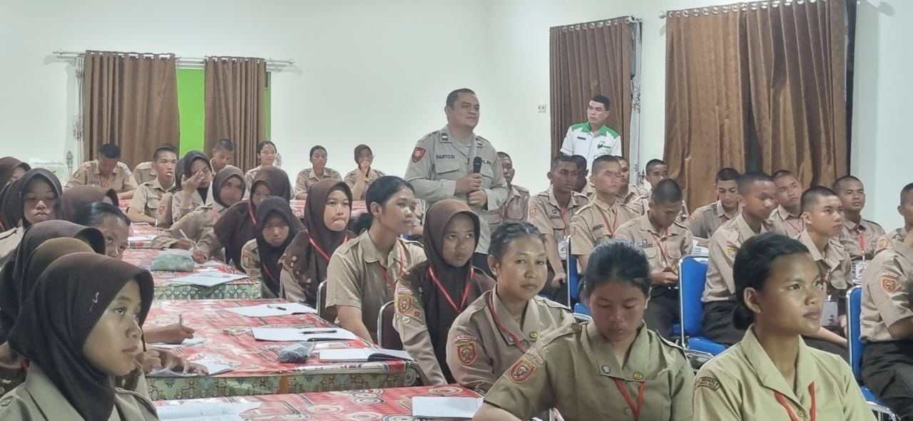 Sikum Polresta Palangka Raya Berikan Penyuluhan Hukum bagi Capaska 2025