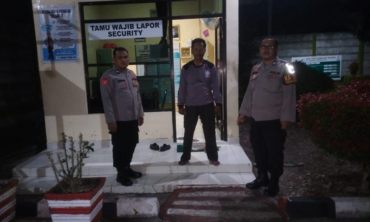 Patroli SPKT Polsek Bukit Batu Pastikan Keamanan di Subud Rungan Sari