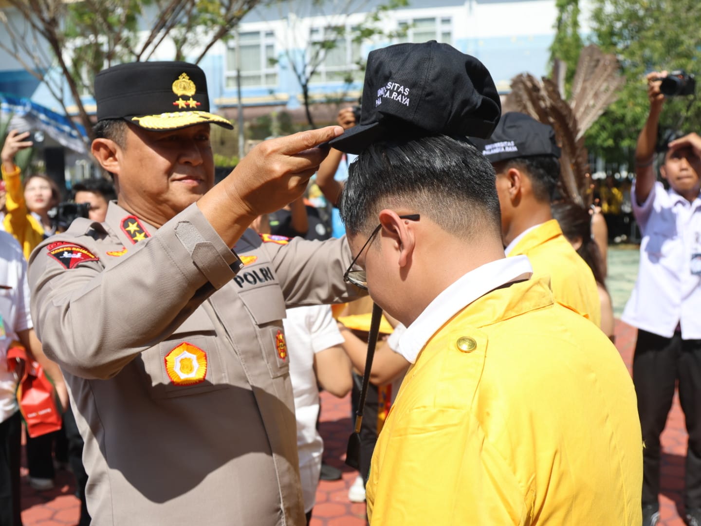 Dihadapan 3532 Mahasiswa Baru UPR, Kapolda Kalteng Beri Motivasi dan Ajak Raih Kesuksesan