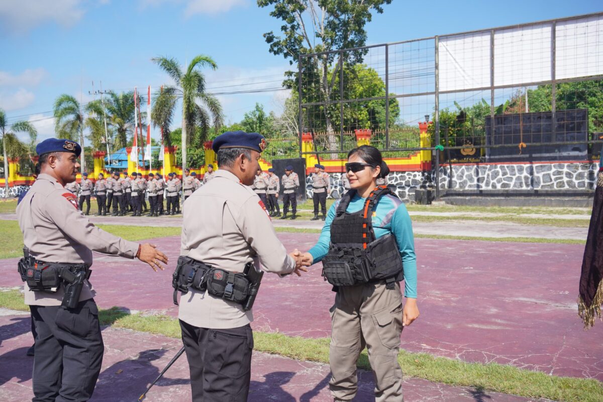 Dansatbrimob Kirim Polwan Terbaik Brimob Kalteng ke Ajang Kompetisi Bergengsi Srikandi Brimob Challenge 2025