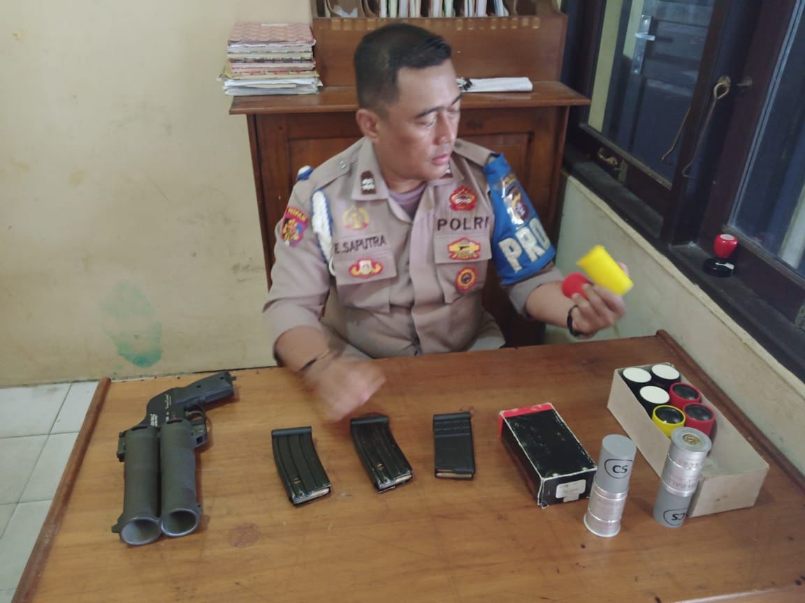 Pastikan Kesiapan Tugas, Polsek Sabangau Cek Alat Inventaris