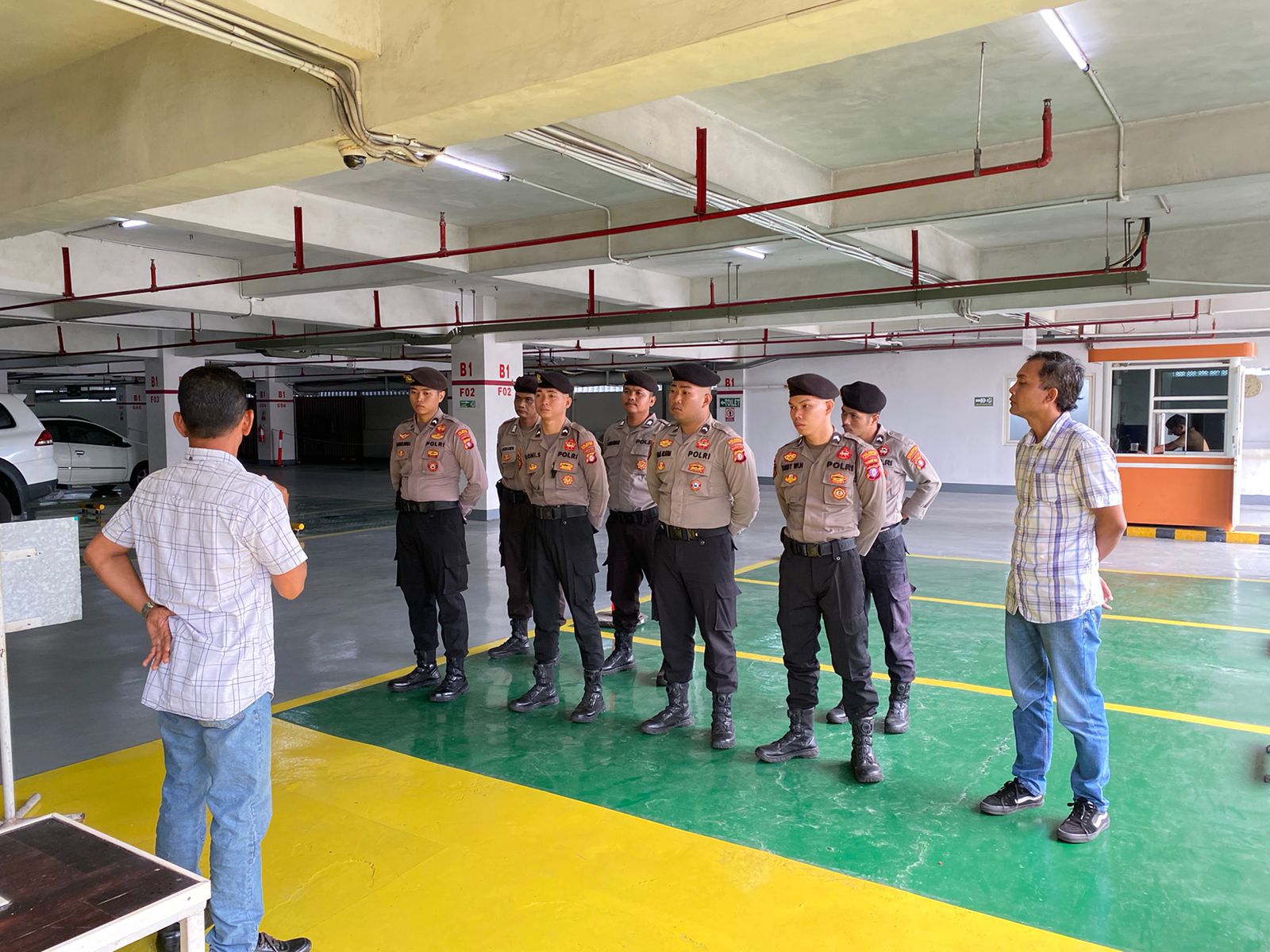 Polresta Palangka Raya Amankan Jalannya Konferda Ke-V DPD GAMKI Kalteng