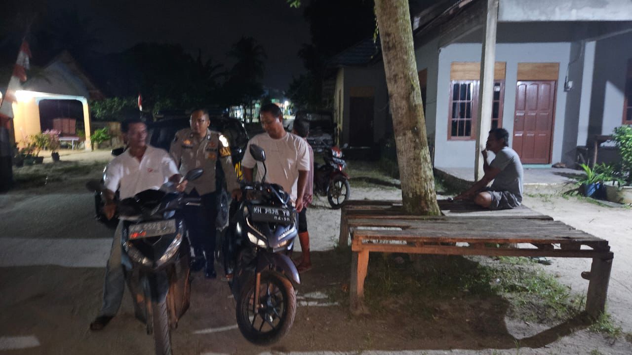 Dengan Patroli, Polsek Bukit Batu Konsisten Jaga Kamtibmas