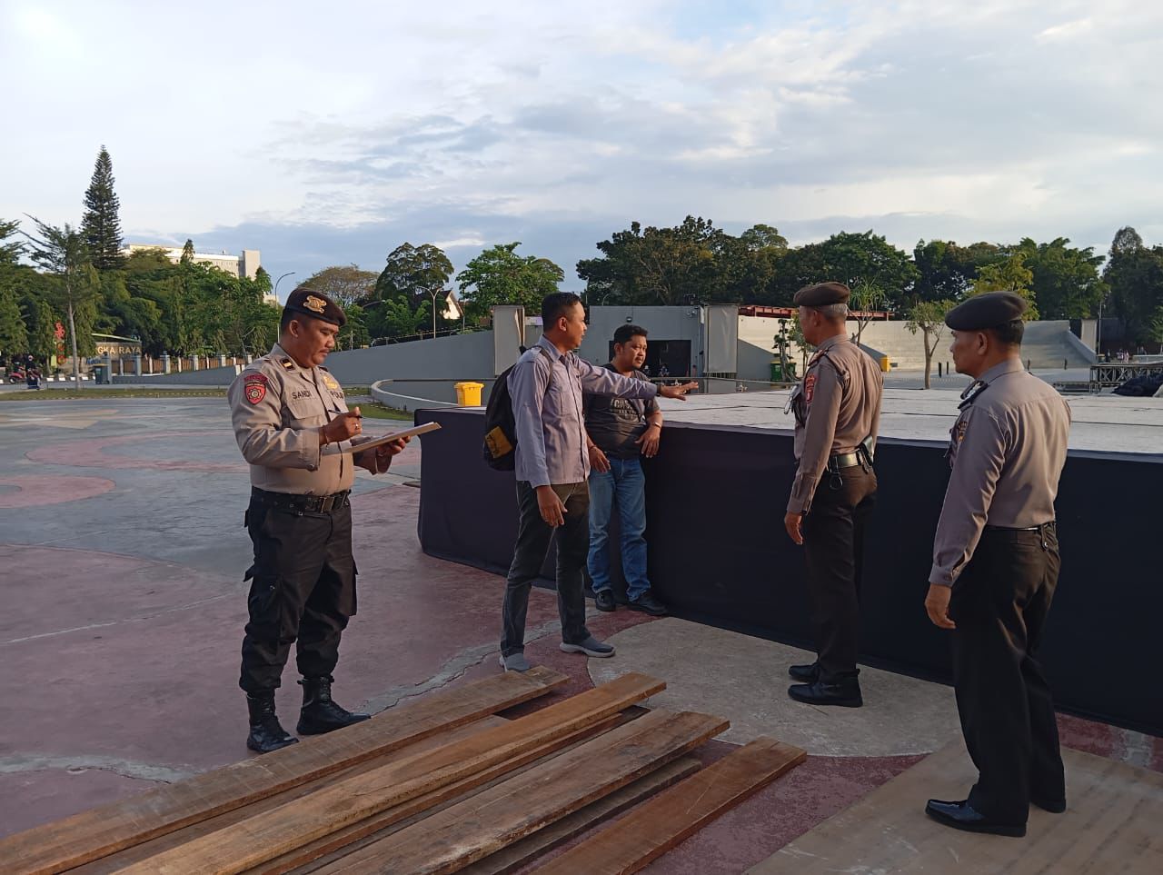 Jelang HUT RI ke-80, Polresta Palangka Raya Gelar Risk Assessment Malam Kemerdekaan