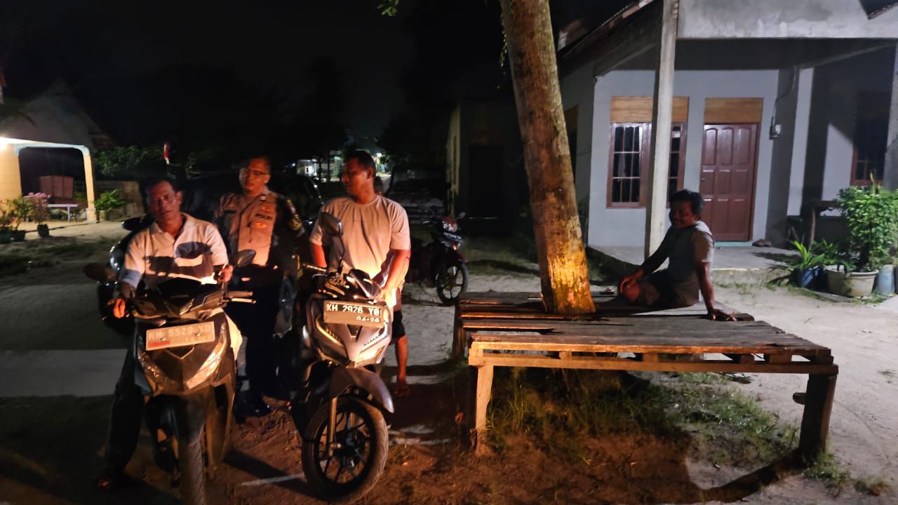Dengan Patroli, Polsek Bukit Batu Konsisten Jaga Kamtibmas