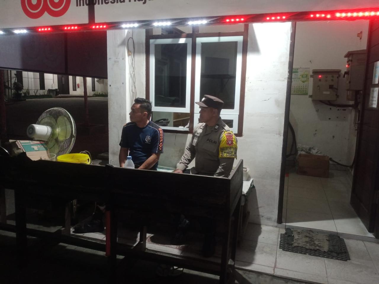 Polsek Sabangau Gelar Patroli Harkamtibmas ke PT Sumber Kahayan Kharisma