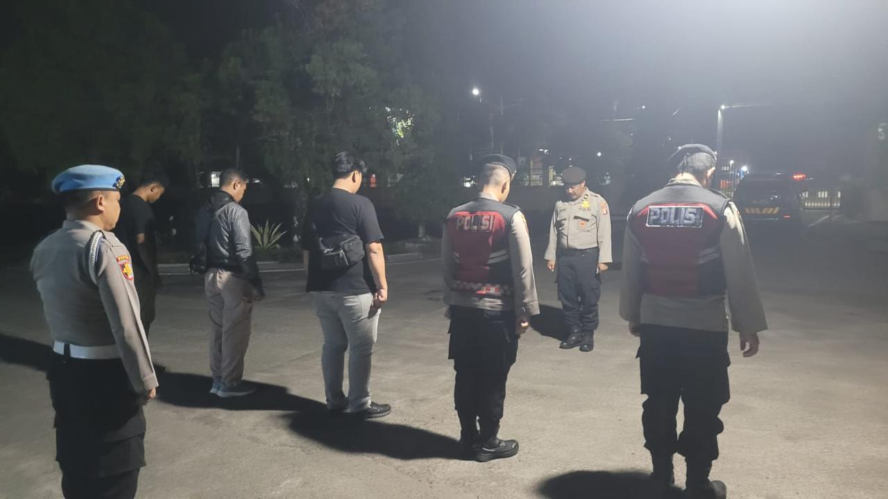 Polresta Palangka Raya Gelar Apel Kesiapan Patroli Harkamtibmas