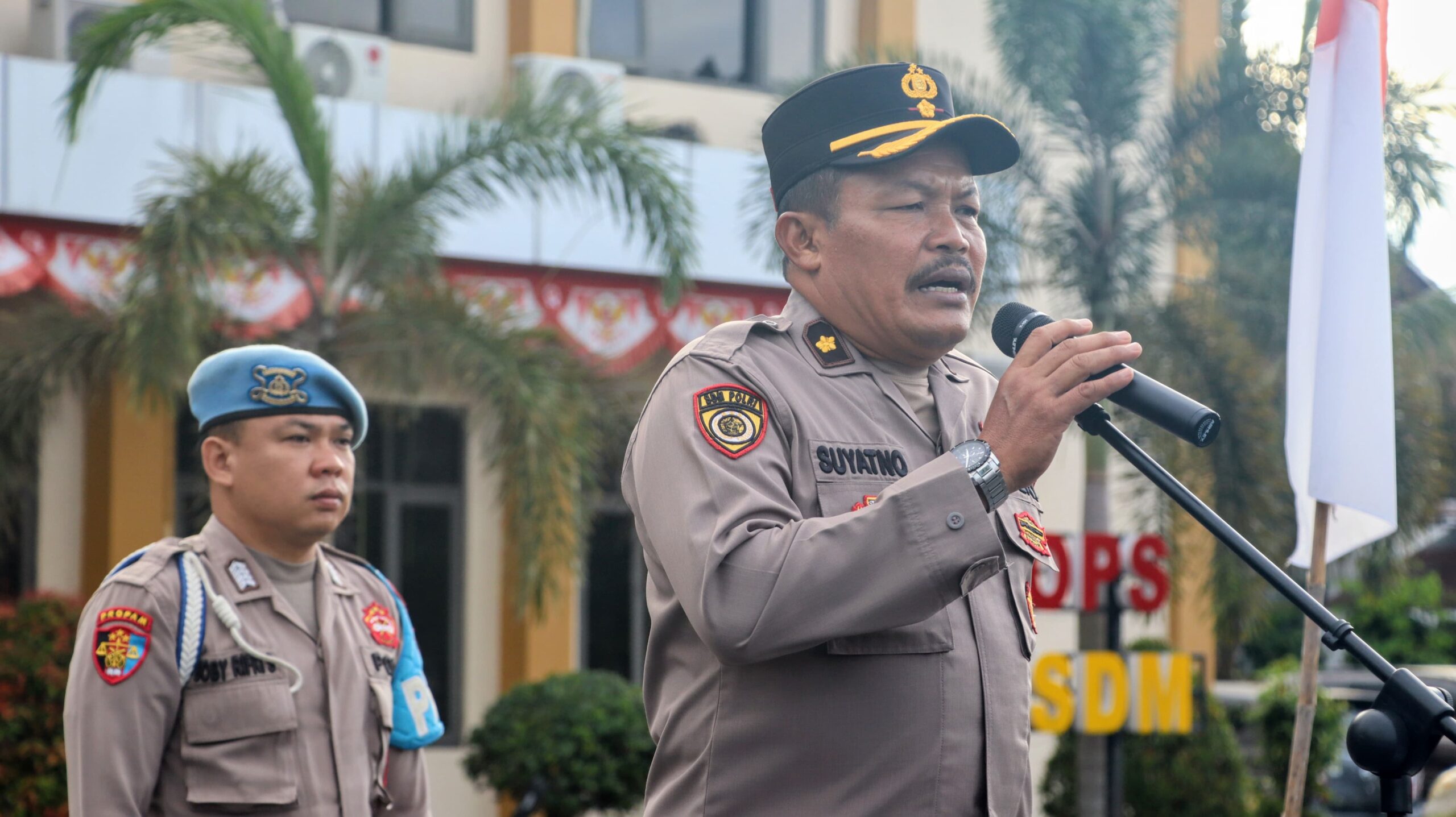 Ingatkan Jaga Kesehatan, Kabag SDM Polresta Palangka Raya: Lebih Baik Mencegah Daripada Mengobati