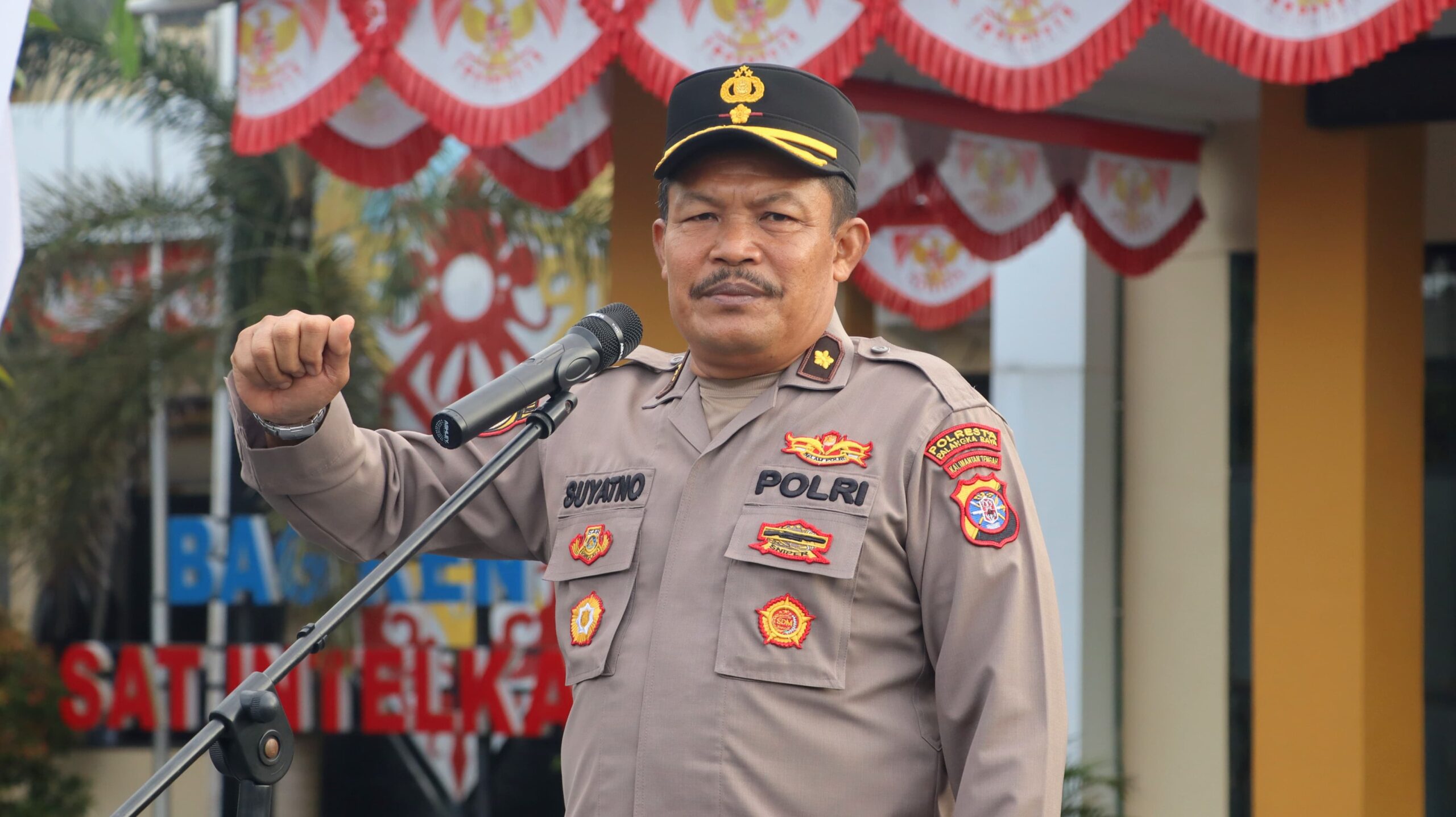 Ingatkan Jaga Kesehatan, Kabag SDM Polresta Palangka Raya: Lebih Baik Mencegah Daripada Mengobati